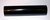 Büffelhornrolle schwarz poliert 2,8-3,0x11-12cm