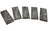 Büffelhornplatte ca. 8x3x0,3-0,5cm 1 Paar