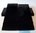 Büffelhornplatte schwarz poliert 12,5x5x0,5-0,7cm