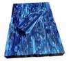 Messergriffblock Acryl blau-türkis-weiss 13x4,5x3cm
