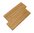 Messergriffschalen Satin Wood 14-15x4x1cm