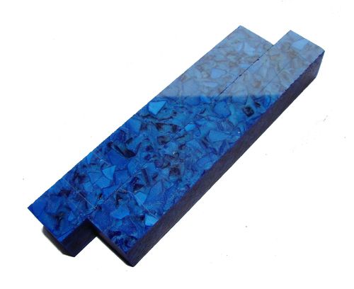 Pen-Blank Acryl crushed blau