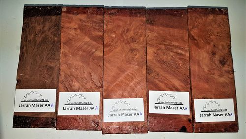 Messergriffblock Jarrah-Maser AAA 12x4x3cm