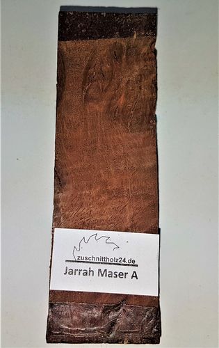 Messergriffblock Jarrah-Maser A 12x4x3cm