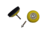 Schleifteller klett 50mm gelb schwarz